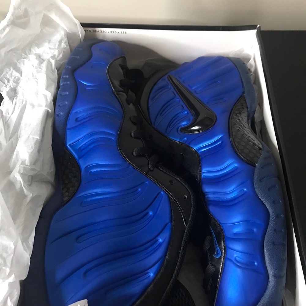 SOLD!! Nike Air Pro Foamposites Hyper Cobalt Blue